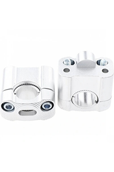 Genel Markalar 430 2 Parça Motosiklet Gidon Yükselticil 22 mm. 28 mm Nikel Takım