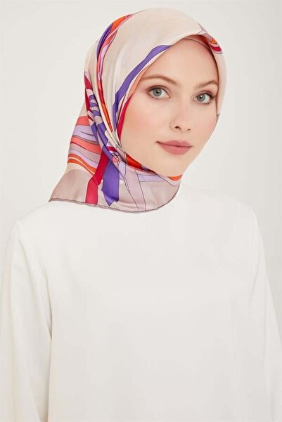 Belli Μεταξωτό μαντήλι Twill - 4017-06 Φούξια