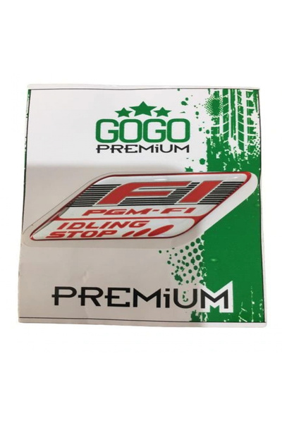 Gogo Honda Spacy Alpha Sinyall Muhafaza Pgm F1 Etiketi Kırmızı