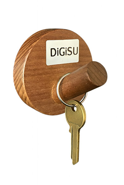 DİGİSU YAPIŞKANLI AHŞAP HAVLU & BORNOZ ASKISI