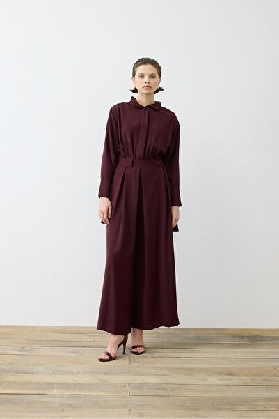 TERZİ DÜKKANI MONİCA KREP TULUM BORDO