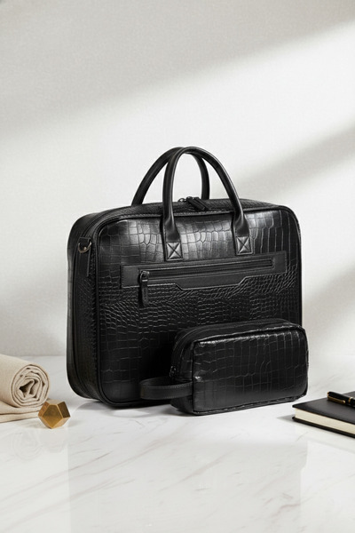 Sevinç Çanta Organizator Macbook de 15,6" și 16" - Servietă pentru laptop