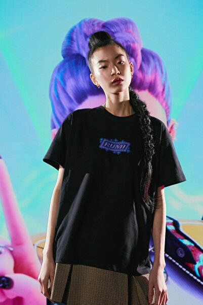 Bershka KPop Demon Hunters Huntr/x short sleeve print T-shirt