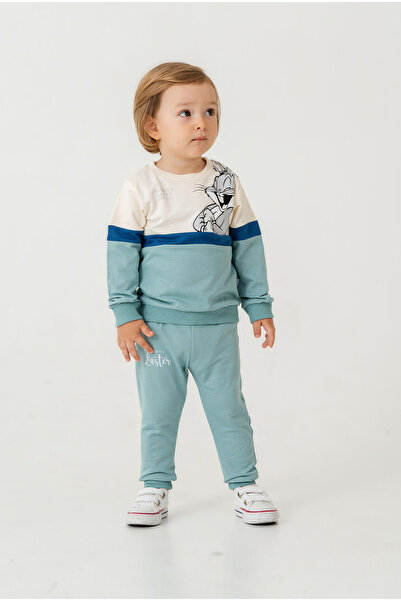 Chicsy Baby Pamuklu Bugs Bunny Baskılı Tatlı Unisex Bebek&çocuk 2'li Alt Üst ...