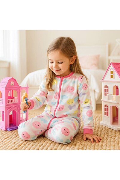 KEY KIDS Dream Smile Pembe Pamuklu Bacaklı 8/10/12 Yaş Büyük Beden 2.5 tog Kı...