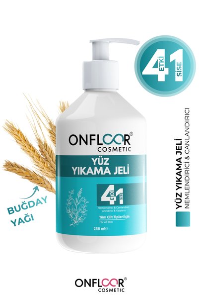 ONFLOOR Face Wash Gel 250 ml - Daily Facial Cleanser with Salicylic Acid, for All Skin Types