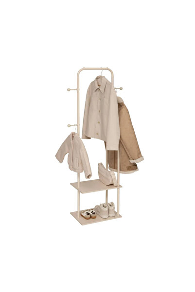 5five Simple Smart Cuier de haine Lina cu rafturi, metal, 45 x 31 x Î 164 cm