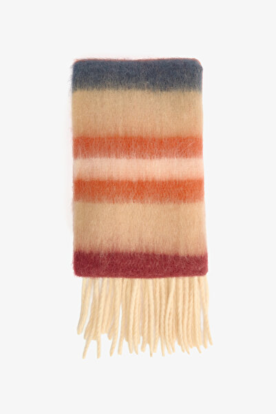 Penti Colorful Alba Striped Soft Textured Scarf