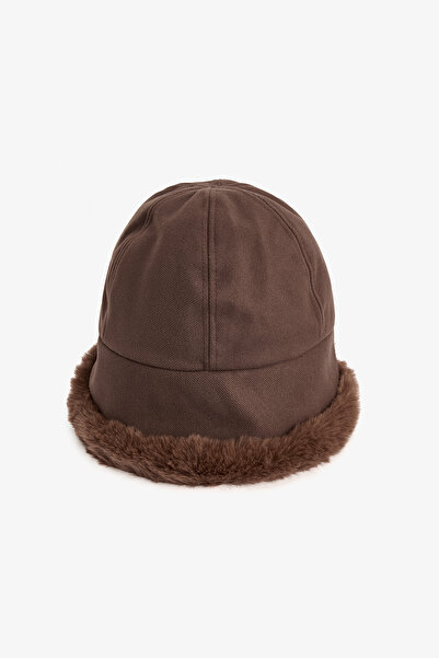 Penti Brown Serena Soft Textured Hat