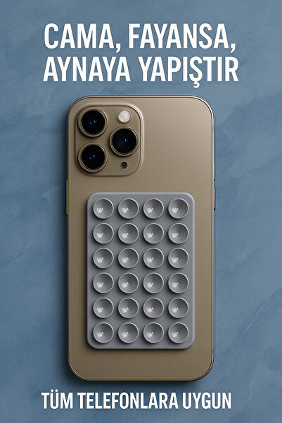 Case collection حامل هاتف بشفط هوائي من السيليكون، حامل لاصق مضاد للانزلاق لل...