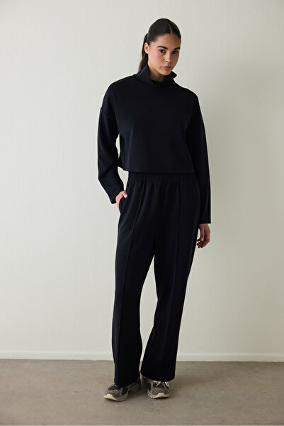 Penti Black Turtleneck Modal Long Sleeve Top