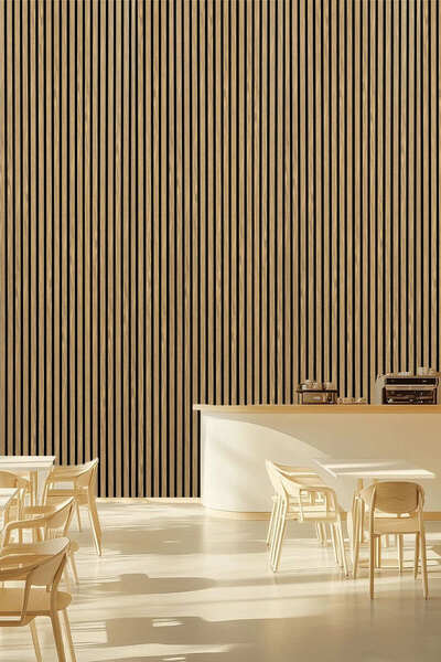 decomila Mdf Ahşap Akustik Duvar Paneli 60x275 Cm - Asos