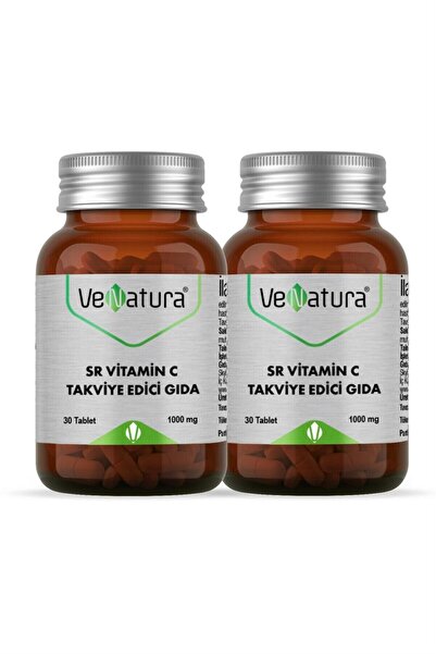 VeNatura SR Vitamin C 1000 mg 30 Kapsül 2 Adet