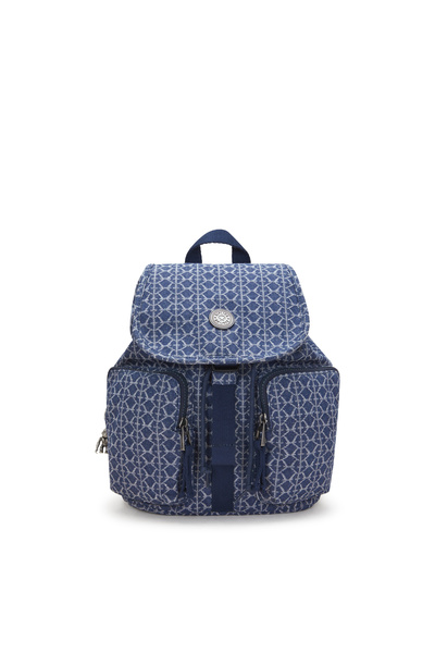 Kipling حقيبة ظهر نسائية من Anto S Denim Love ++ KI53867PF
