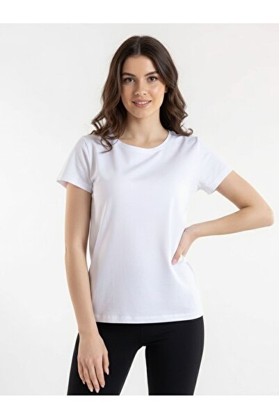 Bumbăcel Compleu pentru dame cu tricou și leggings, XS