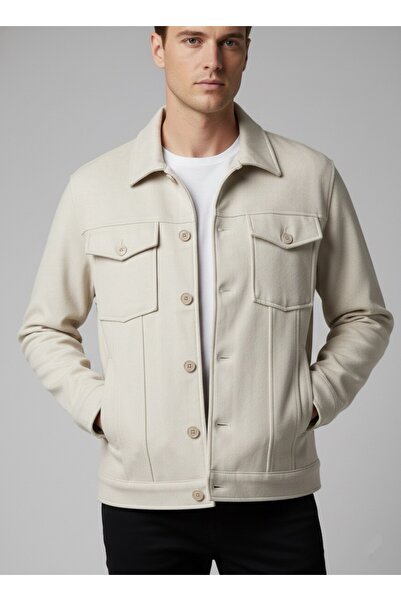 LWL Süet Scuba Dört Cepli Regular Fit