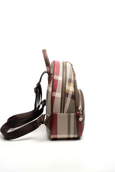Silver Polo Rucsac de damă verde - maro Sp945