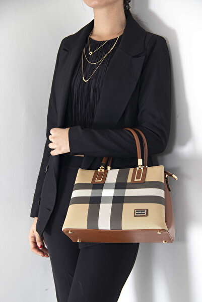 Silver Polo حقيبة يد نسائية طابا Nv1000 - بيج