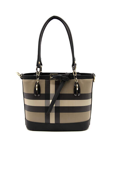 Silver Polo Kahve - Siyah SP1155 Kadın El Çantası