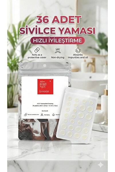 LOVYCO Sivilce Bandı - Acne Pimple Master Patch 36 Adet