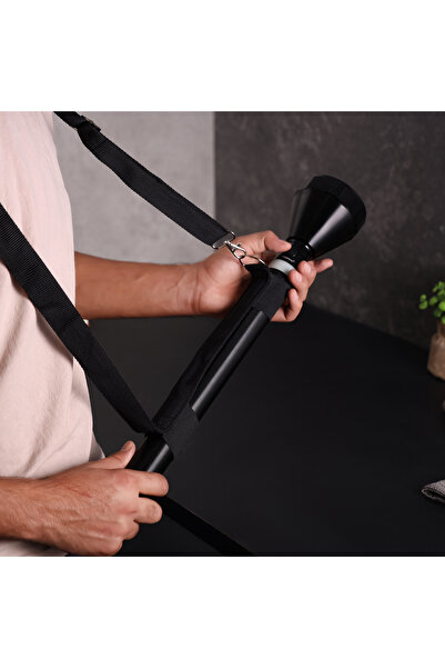 Geepas مصباح يدوي LED قابل لإعادة الشحن أبيض 47 سم