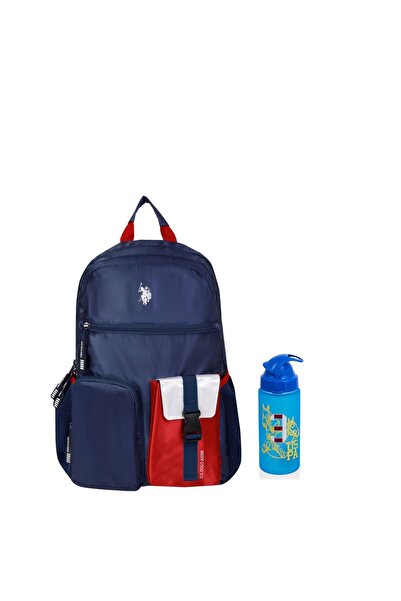 U.S. Polo Assn. يو اس بولو. أسن. مجموعة حقائب مدرسية للجنسين PLSET2403200