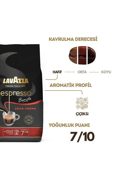 LavAzza Espresso Barista Gran Crema Çekirdek Kahve - 1kg