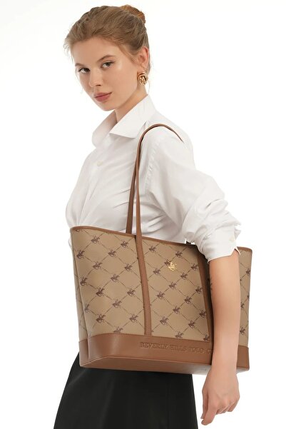 Beverly Hills Polo Club Light Mink Women's Shoulder Bag - 05BHPC111