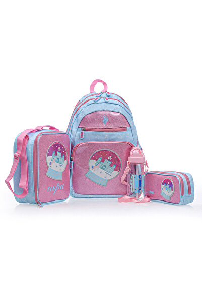 U.S. Polo Assn. U.S. Polo. Assn. Girl's School Bag Set Plset2502406