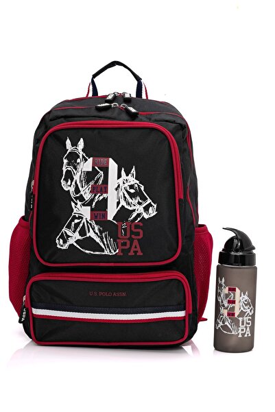 U.S. Polo Assn. يو اس بولو. أسن. مجموعة حقائب مدرسية للأولاد PLSET2420903