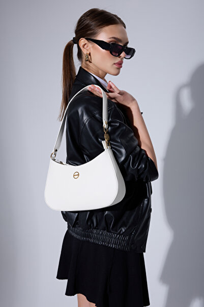 Fossil Geantă albă de umăr pentru femei 05FO25Y5030