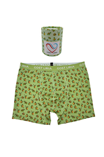 GOST LİRİA - Tortoise Desenli Erkek Boxer