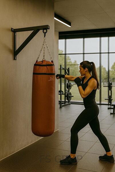 FSHOME FS GRUP | Duvar Tipi Kum Torbası Askı Aparatı 60 cm – Boks & Kick Boks...