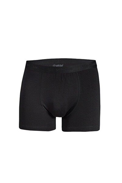 Yıldız Çamaşır Yıldız 40 Erkek Siyah Terletmez Modal Kumaş Likralı Boxer