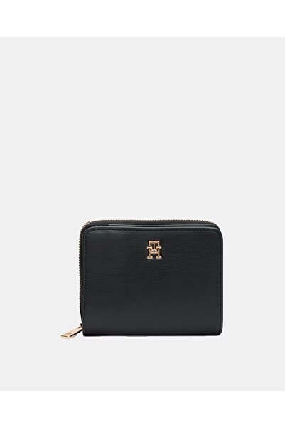 Tommy Hilfiger Icon Med Flap Women's Black Wallet