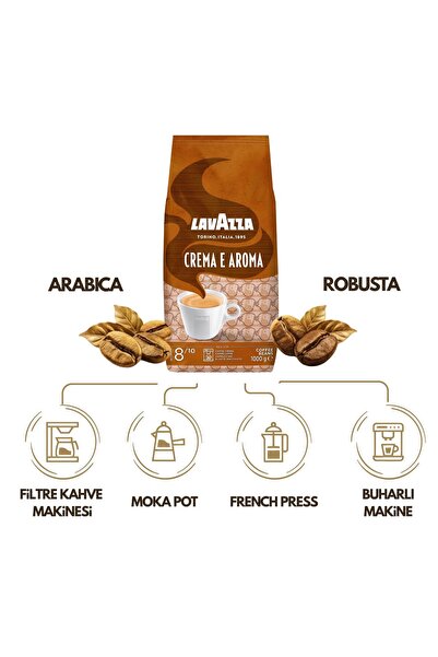 LavAzza Crema E Aroma Çekirdek Kahve 1000 Gr