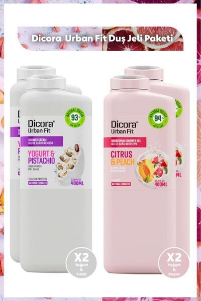 DICORA URBAN FIT Yogurt & Pistachio Fıstık*2 + C Vitamini Narenciye & Kayısı*...