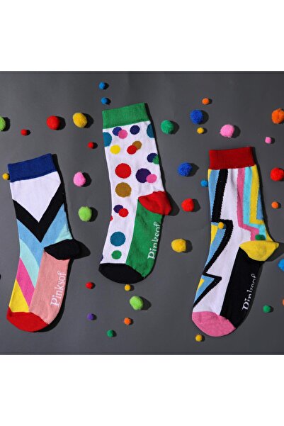 Pinksof SC4090-3K Дамски 3-пакет еластични чорапи