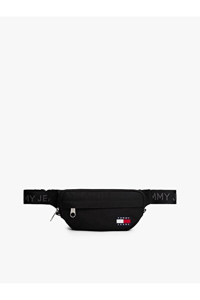 Tommy Hilfiger Erkek Siyah Bel Çantası