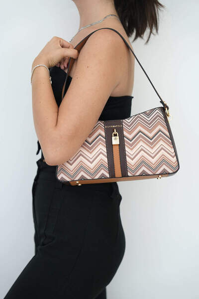 Silver Polo Women's Shoulder Bag 1102