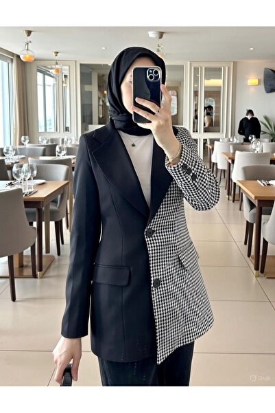 TANISA Nola Kareli Blazer Ceket TNS-4285