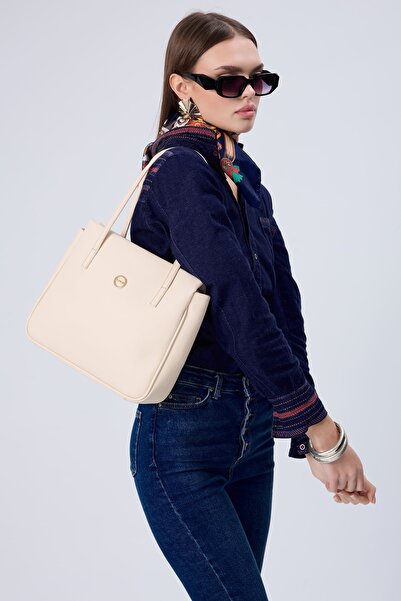 Fossil Geantă de umăr de damă bej 05FO25Y5035