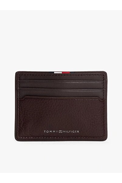 Tommy Hilfiger Men's Brown Card Holder