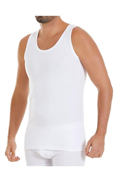YILDIZ 04 100% Cotton Ribbed Men's Tank Top
