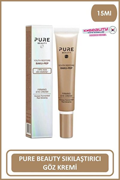 PURE BEAUTY Youth Restore Sıkılaştırıcı Göz Krem 15Ml