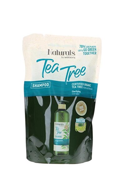 Naturals By Watsons Tea Tree Şampuan Refıll 450Ml