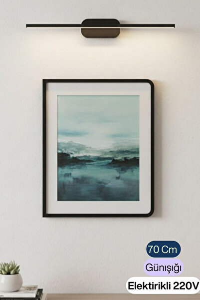 Avizen Lighting Project Dekoratif Banyo Ayna Tablo Duvar Aydınlatması Led Flü...