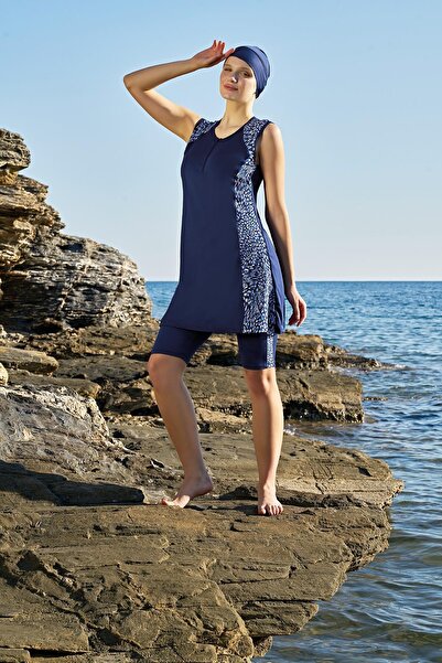 Ruko Maio 23129-2 Жіночий купальник з чашками, застібкою-блискавкою, 0 рукава...