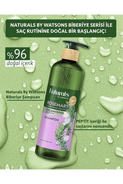 Naturals By Watsons Rosemary Şampuan 490Ml
