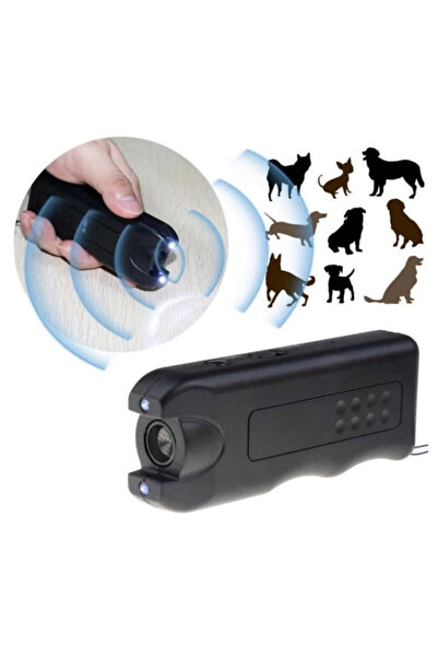 Tenzo Repelent cu ultrasunete pentru câini Dog Chaser – Repelent și dresaj, lanternă LED, portabil